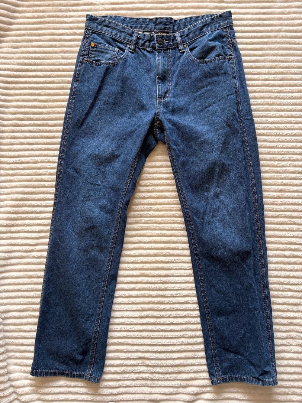CAT Classic Men's Dark Blue Denim Jeans 34x30
